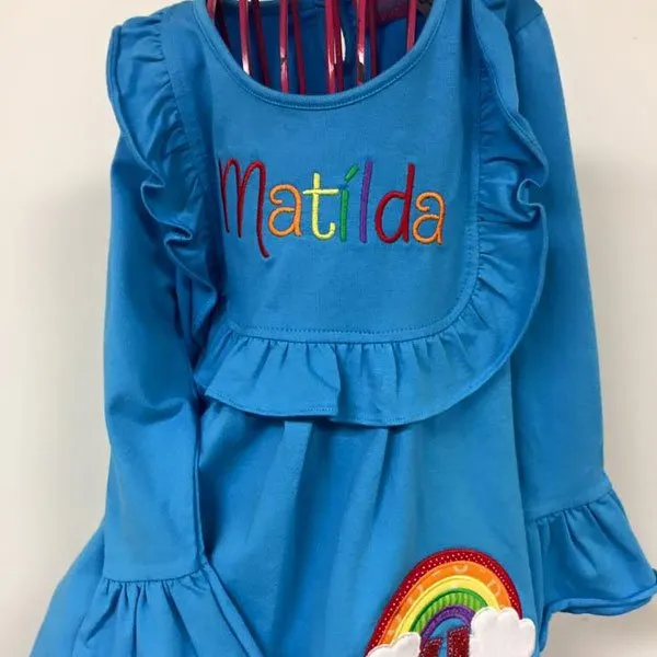 Matilda Embroidery Design T Shirt