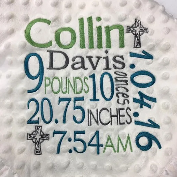 Collin Davis Embroidery Design