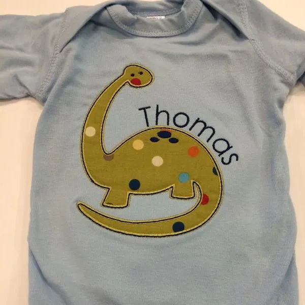 Thomas Embroidery Design T Shirt