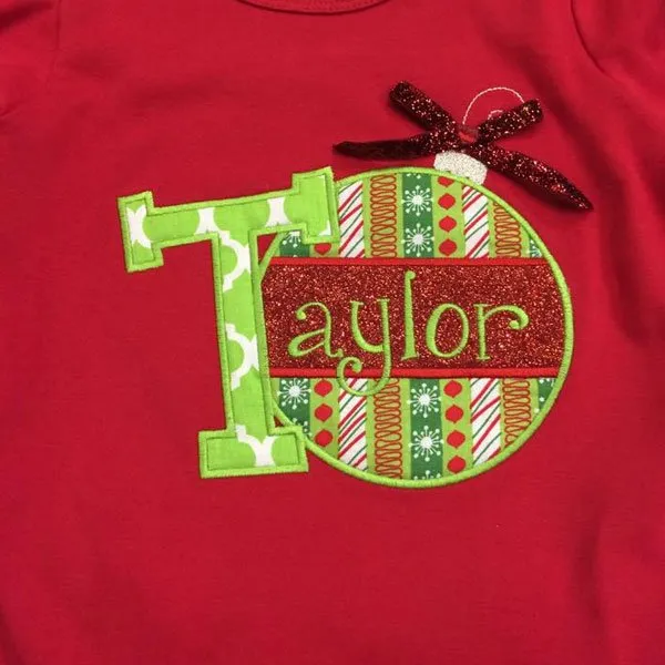 Taylor Embroidery Design Red Color