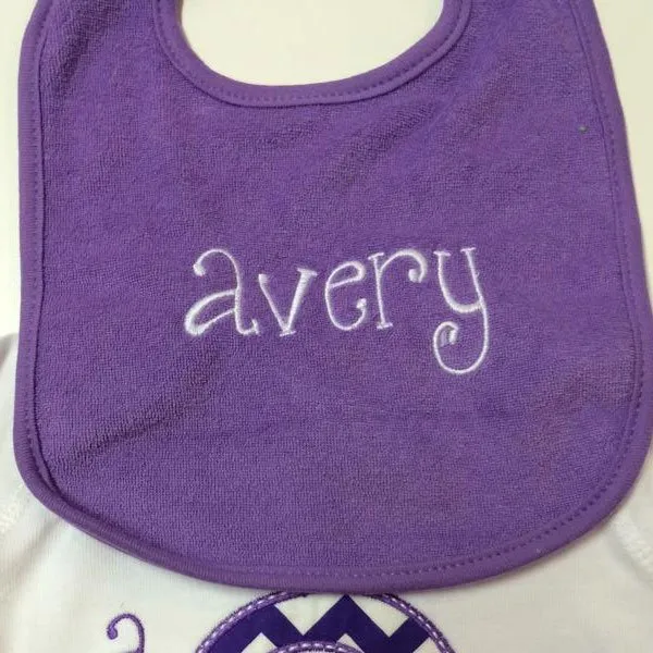 Avery Embroidery Design Neck Cloth